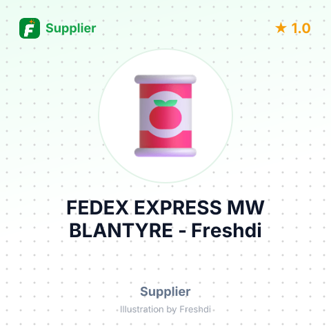FEDEX EXPRESS MW BLANTYRE – summary card, no photo uploaded yet