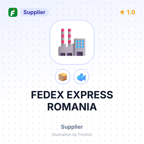 FEDEX EXPRESS ROMANIA – summary card, no photo uploaded yet