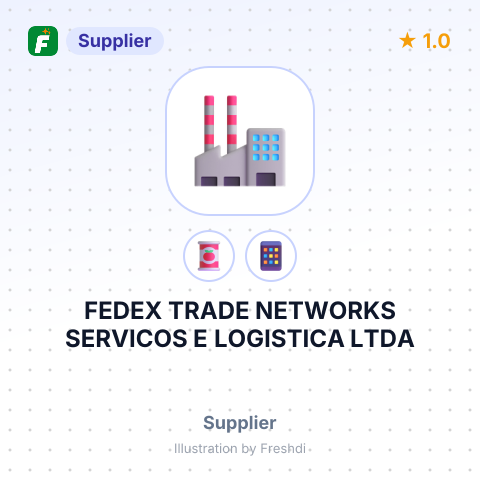 FEDEX TRADE NETWORKS SERVICOS E LOGISTICA LTDA – summary card, no photo uploaded yet