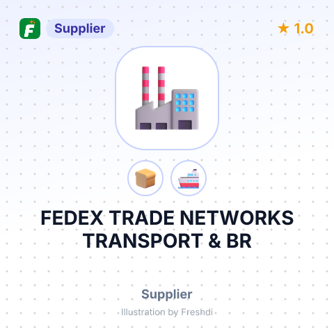 FEDEX TRADE NETWORKS TRANSPORT & BR – summary card, no photo uploaded yet
