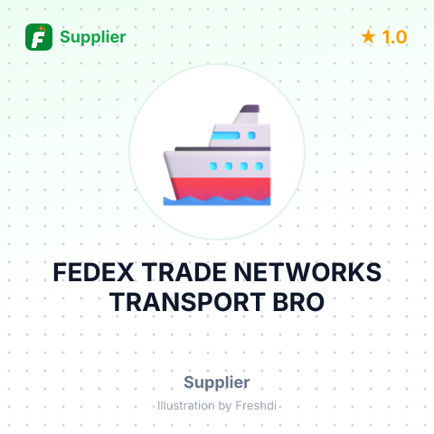 FEDEX TRADE NETWORKS TRANSPORT BRO – summary card, no photo uploaded yet
