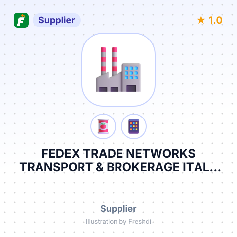 FEDEX TRADE NETWORKS TRANSPORT & BROKERAGE ITALY S.R.L – summary card, no photo uploaded yet
