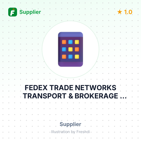 FEDEX TRADE NETWORKS TRANSPORT & BROKERAGE NETHERLANDS B.V – summary card, no photo uploaded yet