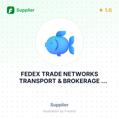 FEDEX TRADE NETWORKS TRANSPORT & BROKERAGE PRIVATE LIMITED – summary card, no photo uploaded yet