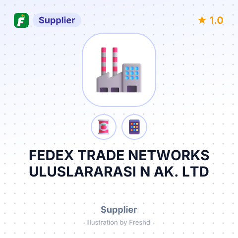 FEDEX TRADE NETWORKS ULUSLARARASI N AK. LTD – summary card, no photo uploaded yet