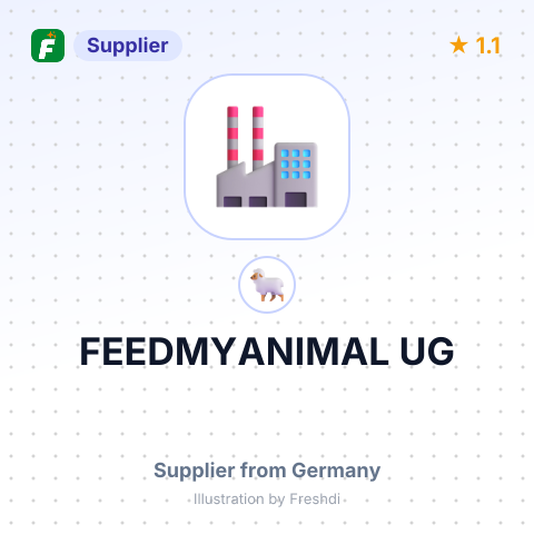 FEEDMYANIMAL UG – summary card, no photo uploaded yet