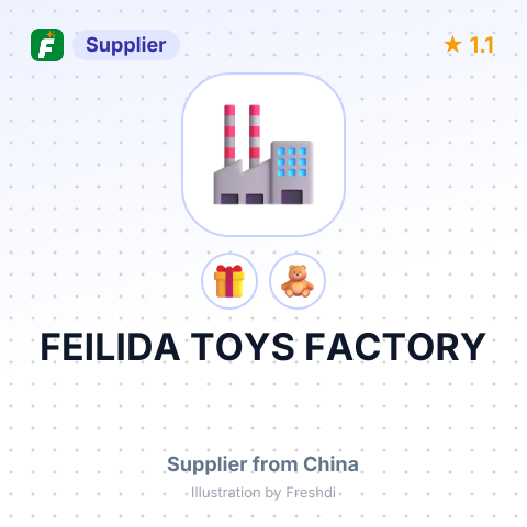 FEILIDA TOYS FACTORY – summary card, no photo uploaded yet