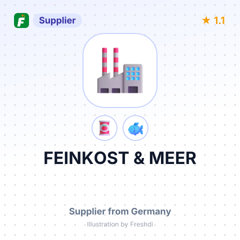 FEINKOST & MEER – summary card, no photo uploaded yet