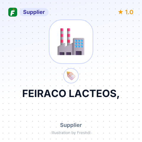 FEIRACO LACTEOS, – summary card, no photo uploaded yet