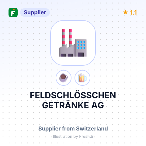 FELDSCHLÖSSCHEN GETRÄNKE AG – summary card, no photo uploaded yet