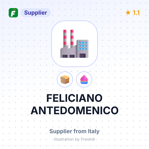 FELICIANO ANTEDOMENICO – summary card, no photo uploaded yet