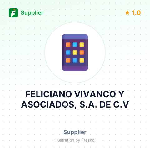 FELICIANO VIVANCO Y ASOCIADOS, S.A. DE C.V – summary card, no photo uploaded yet