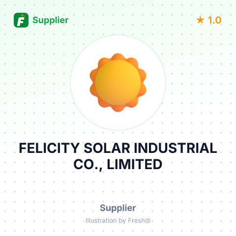 FELICITY SOLAR INDUSTRIAL CO., LIMITED – summary card, no photo uploaded yet