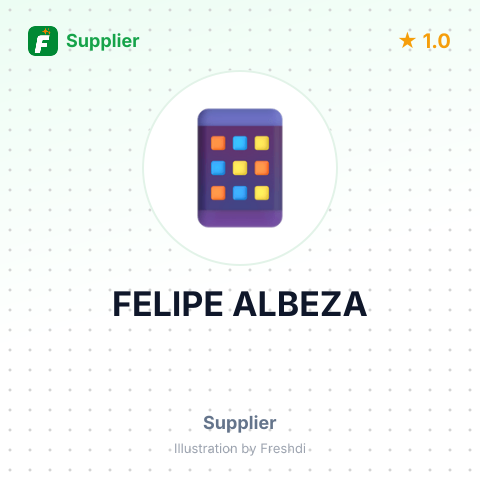 FELIPE ALBEZA – summary card, no photo uploaded yet