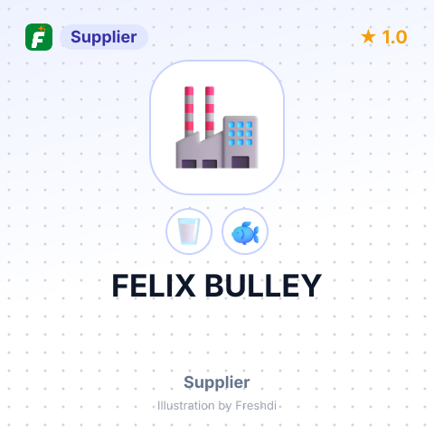 FELIX BULLEY – summary card, no photo uploaded yet