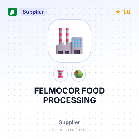 FELMOCOR FOOD PROCESSING – summary card, no photo uploaded yet