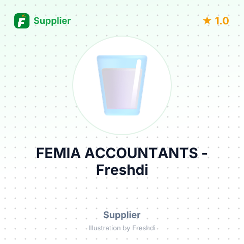 FEMIA ACCOUNTANTS – summary card, no photo uploaded yet