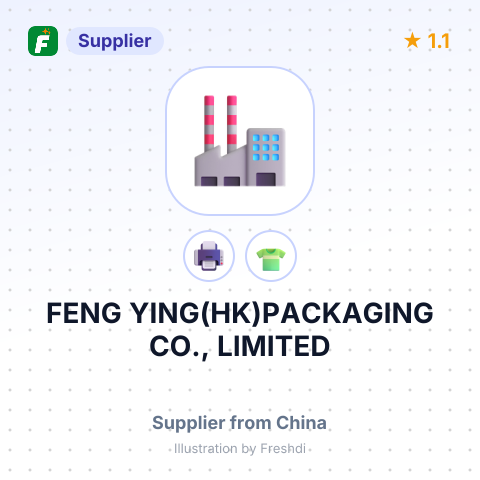 FENG YING(HK)PACKAGING CO., LIMITED – summary card, no photo uploaded yet
