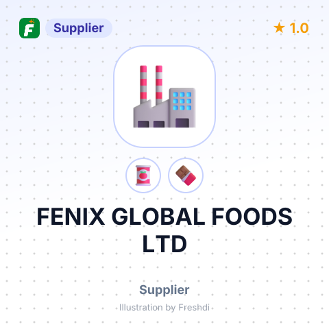 FENIX GLOBAL FOODS LTD – summary card, no photo uploaded yet
