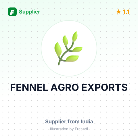 FENNEL AGRO EXPORTS – summary card, no photo uploaded yet