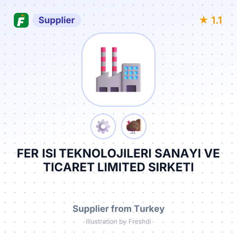 FER ISI TEKNOLOJILERI SANAYI VE TICARET LIMITED SIRKETI – summary card, no photo uploaded yet