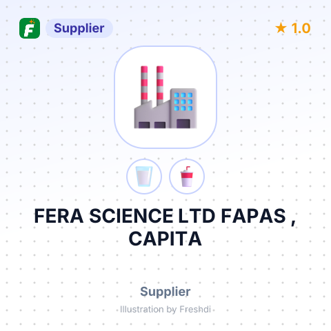 FERA SCIENCE LTD FAPAS , CAPITA – summary card, no photo uploaded yet