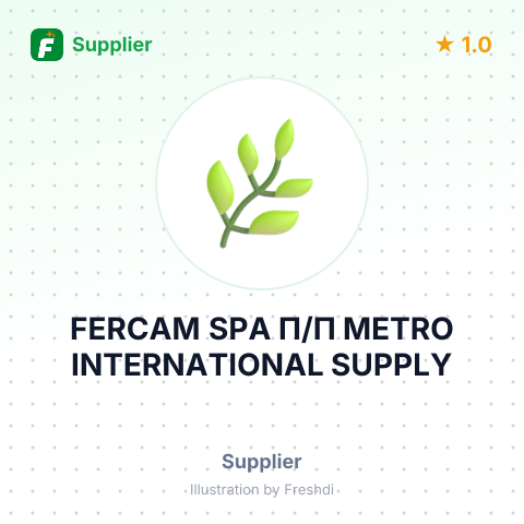 FERCAM SPA П/П METRO INTERNATIONAL SUPPLY – summary card, no photo uploaded yet