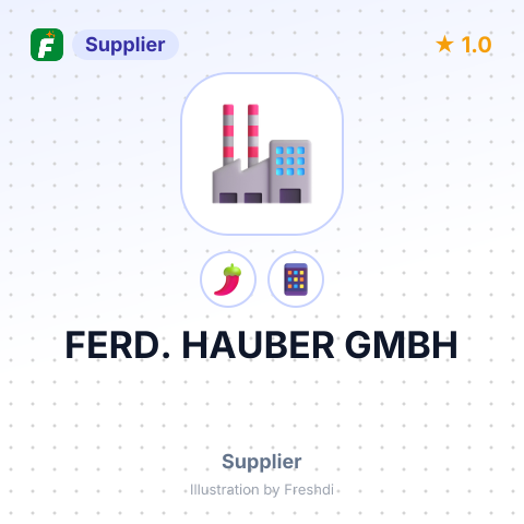 FERD. HAUBER GMBH – summary card, no photo uploaded yet