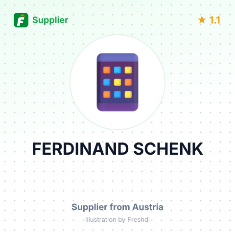 FERDINAND SCHENK – summary card, no photo uploaded yet