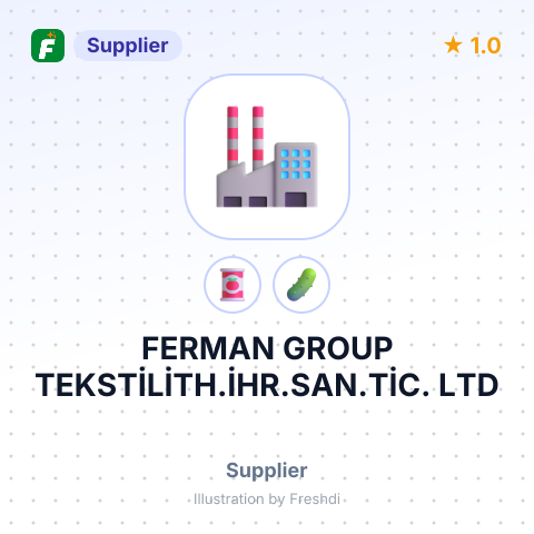 FERMAN GROUP TEKSTİLİTH.İHR.SAN.TİC. LTD – summary card, no photo uploaded yet