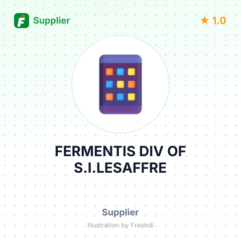 FERMENTIS DIV OF S.I.LESAFFRE – summary card, no photo uploaded yet