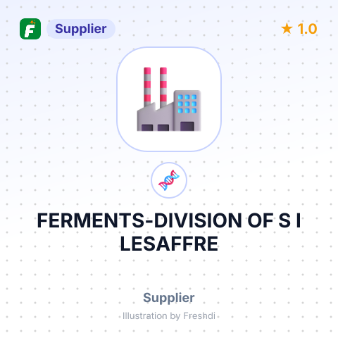 FERMENTS-DIVISION OF S I LESAFFRE – summary card, no photo uploaded yet