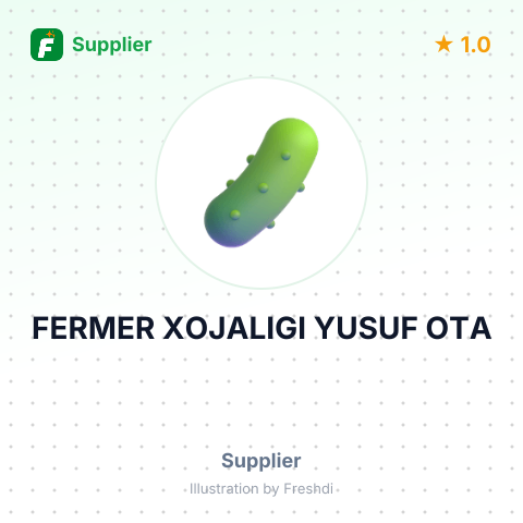 FERMER XOJALIGI YUSUF OTA – summary card, no photo uploaded yet