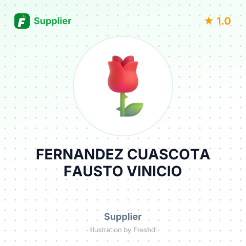 FERNANDEZ CUASCOTA FAUSTO VINICIO – summary card, no photo uploaded yet
