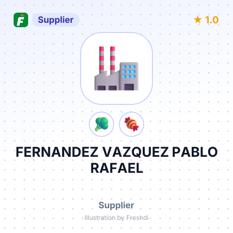 FERNANDEZ VAZQUEZ PABLO RAFAEL – summary card, no photo uploaded yet