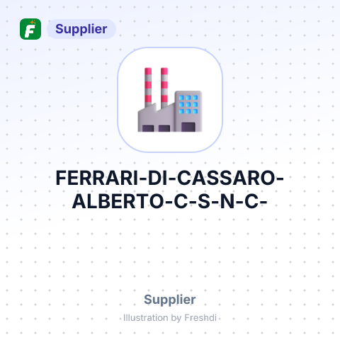 FERRARI DI CASSARO ALBERTO & C. S.N.C. – summary card, no photo uploaded yet