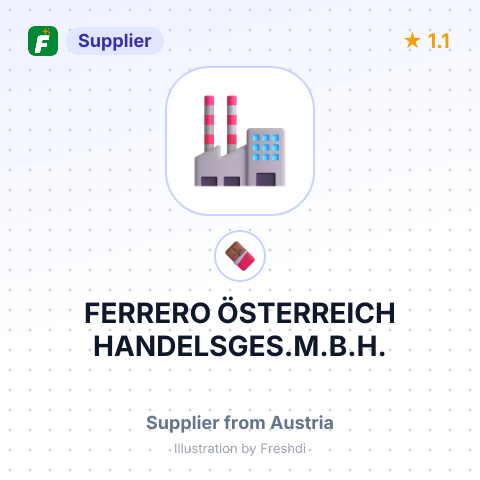 FERRERO ÖSTERREICH HANDELSGES.M.B.H. – summary card, no photo uploaded yet