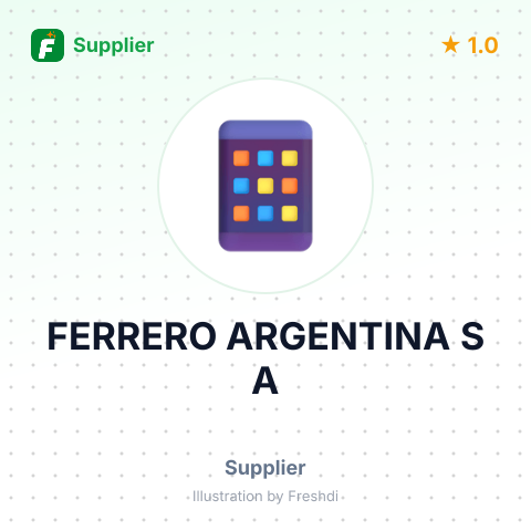 FERRERO ARGENTINA S A – summary card, no photo uploaded yet