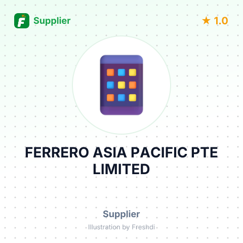 FERRERO ASIA PACIFIC PTE LIMITED – summary card, no photo uploaded yet