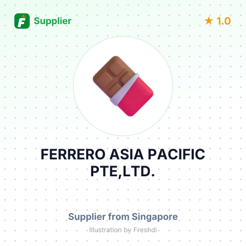 FERRERO ASIA PACIFIC PTE,LTD. – summary card, no photo uploaded yet