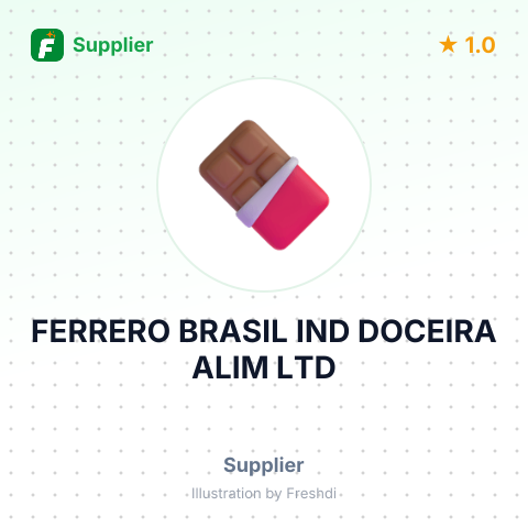 FERRERO BRASIL IND DOCEIRA ALIM LTD – summary card, no photo uploaded yet