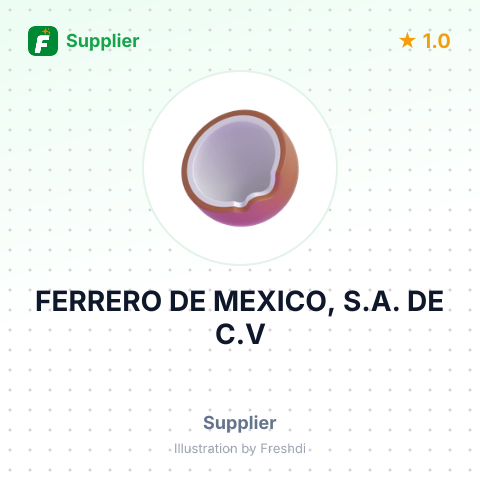 FERRERO DE MEXICO, S.A. DE C.V – summary card, no photo uploaded yet