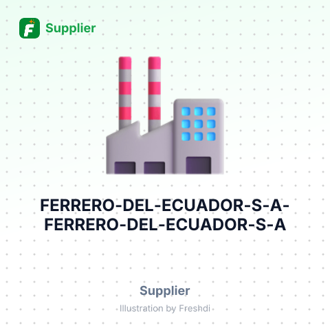 FERRERO DEL ECUADOR S.A. FERRERO DEL ECUADOR S.A – summary card, no photo uploaded yet