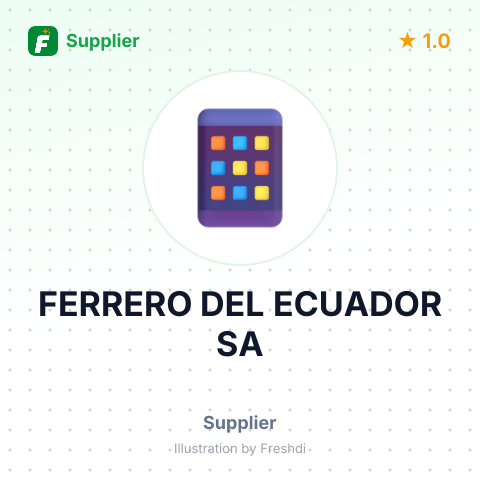FERRERO DEL ECUADOR SA – summary card, no photo uploaded yet