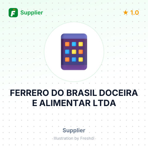 FERRERO DO BRASIL DOCEIRA E ALIMENTAR LTDA – summary card, no photo uploaded yet