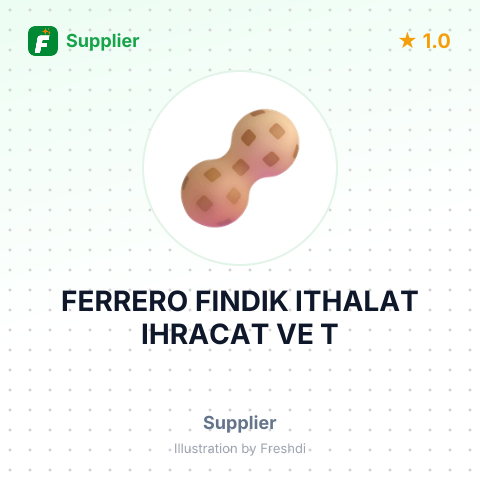 FERRERO FINDIK ITHALAT IHRACAT VE T – summary card, no photo uploaded yet