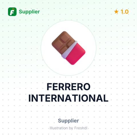 FERRERO INTERNATIONAL – summary card, no photo uploaded yet
