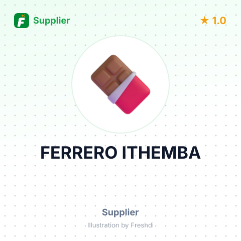 FERRERO ITHEMBA – summary card, no photo uploaded yet