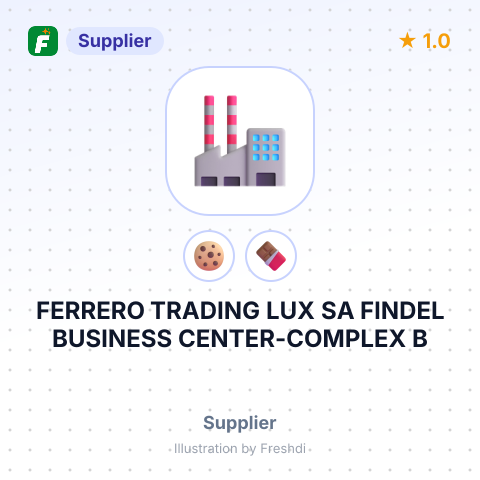 FERRERO TRADING LUX SA FINDEL BUSINESS CENTER-COMPLEX B – summary card, no photo uploaded yet