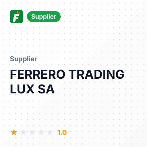 FERRERO TRADING LUX SA – summary card, no photo uploaded yet